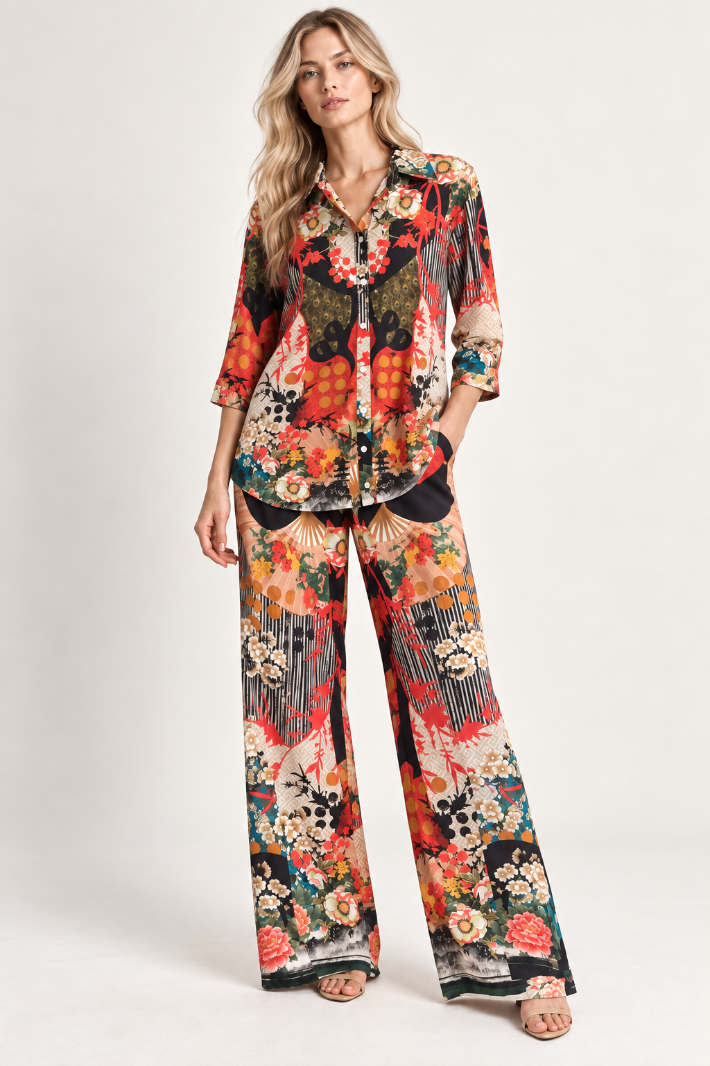 BLACK MULTI SHIRT IN SPECIAL PRICE, NO RETURNS
