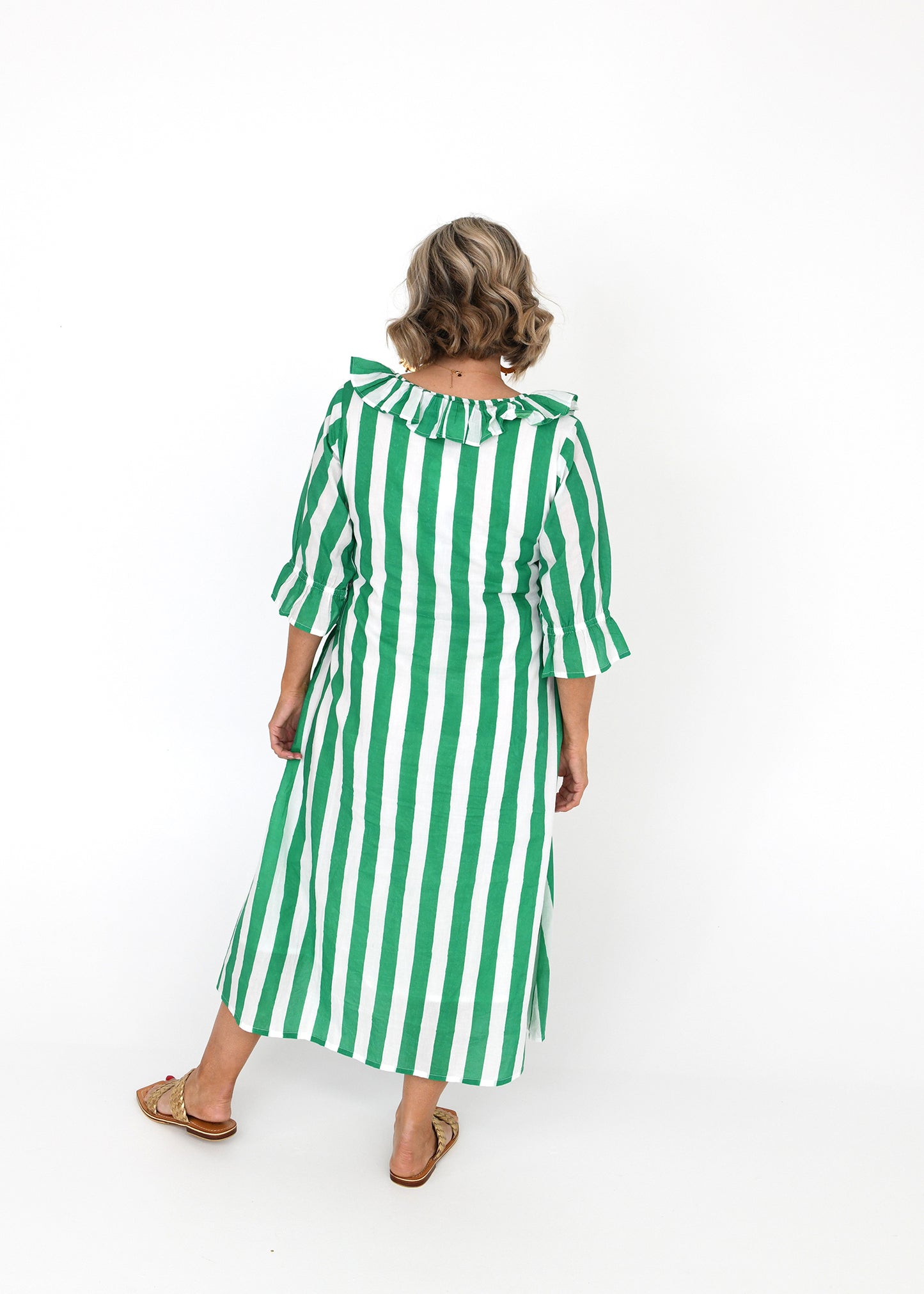 COTTANA GREEN DRESS