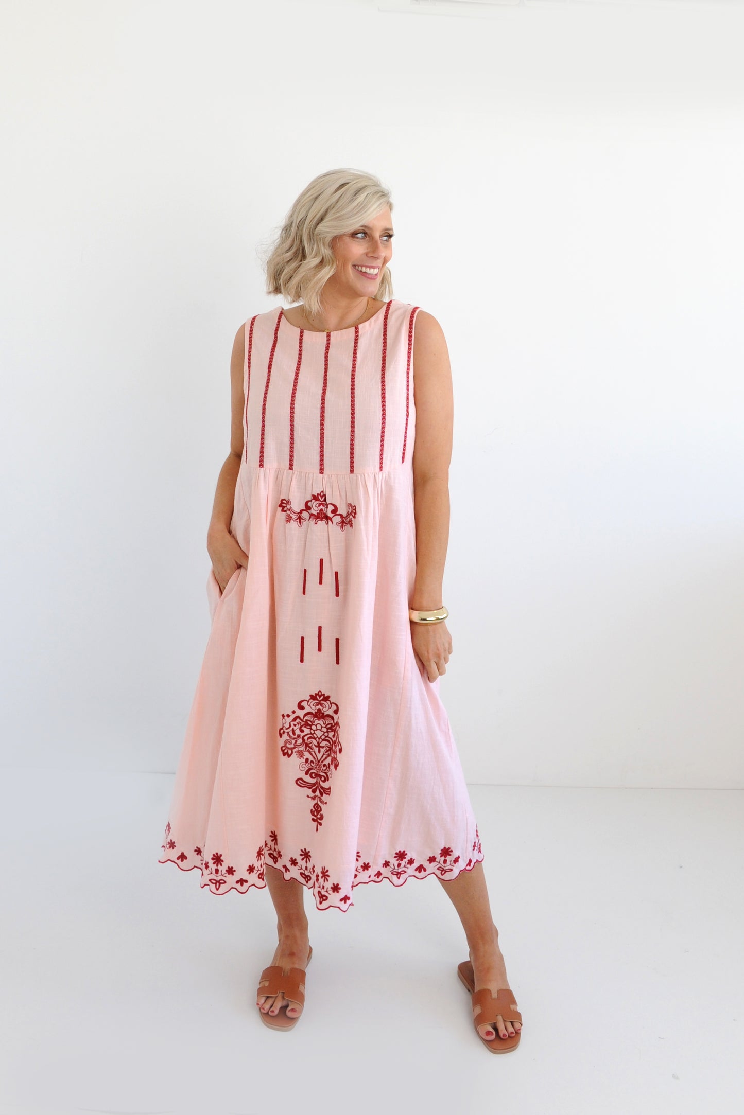 St Tropez Pink Dress