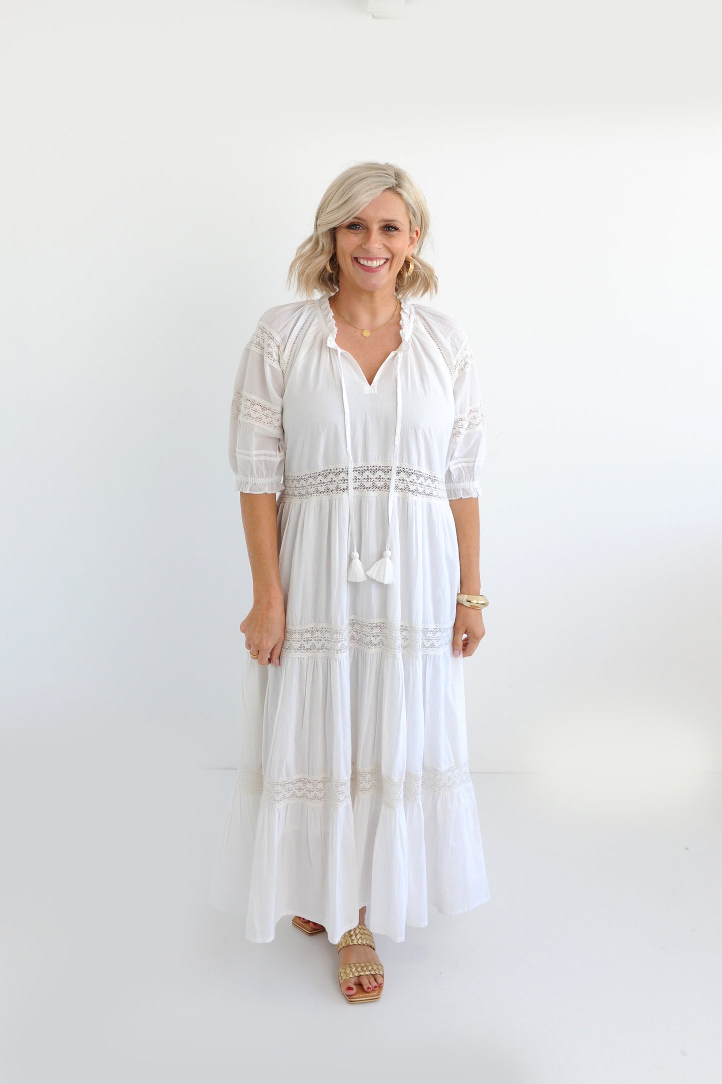 Crete White Dress