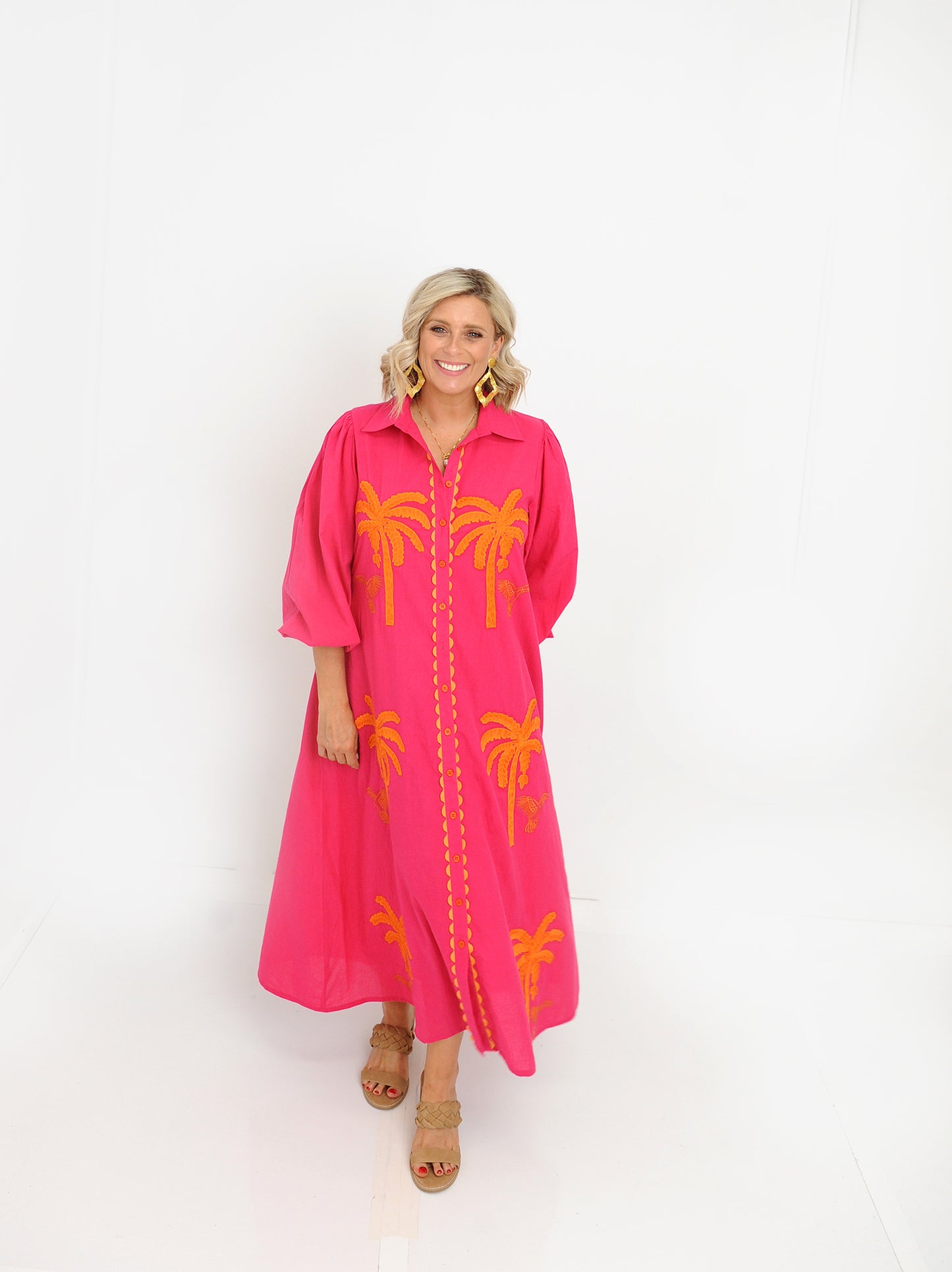 PALM PINK DRESS