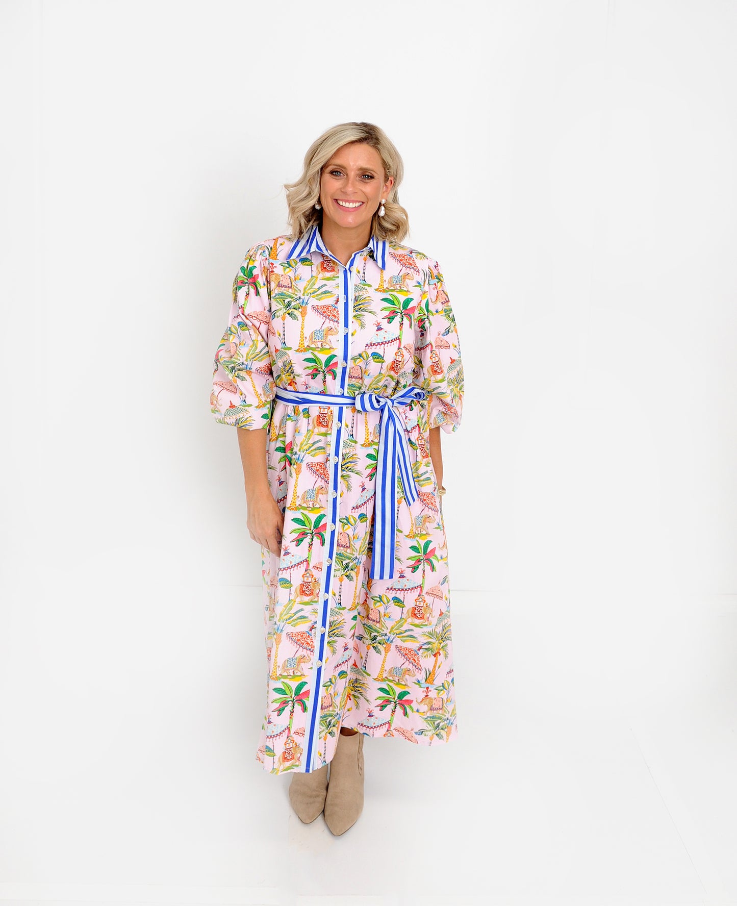 SAFARI LONG DRESS