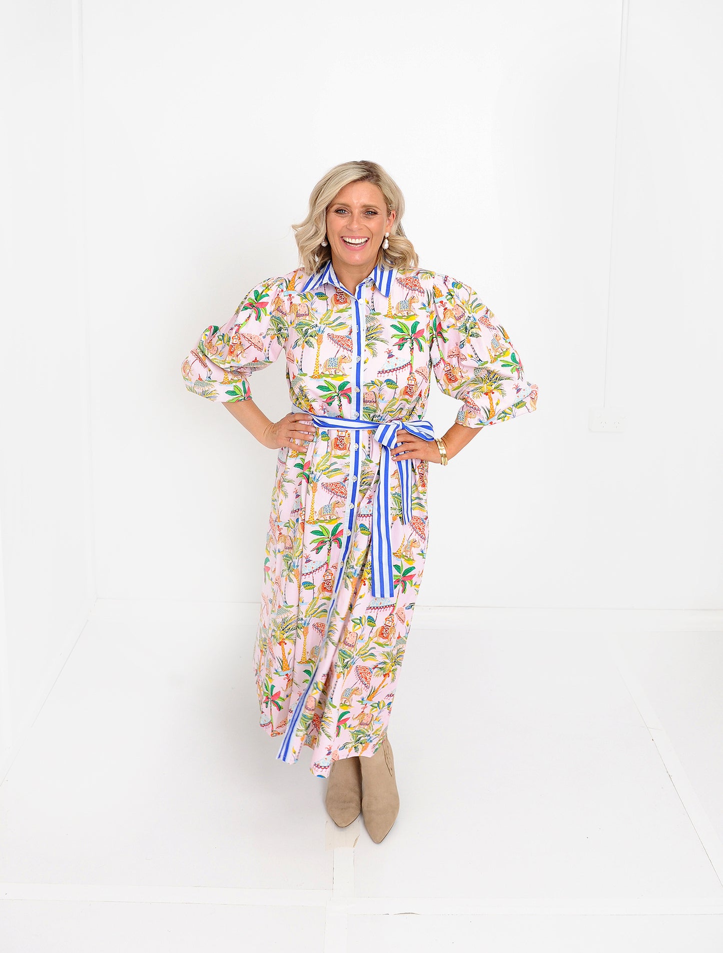 SAFARI LONG DRESS