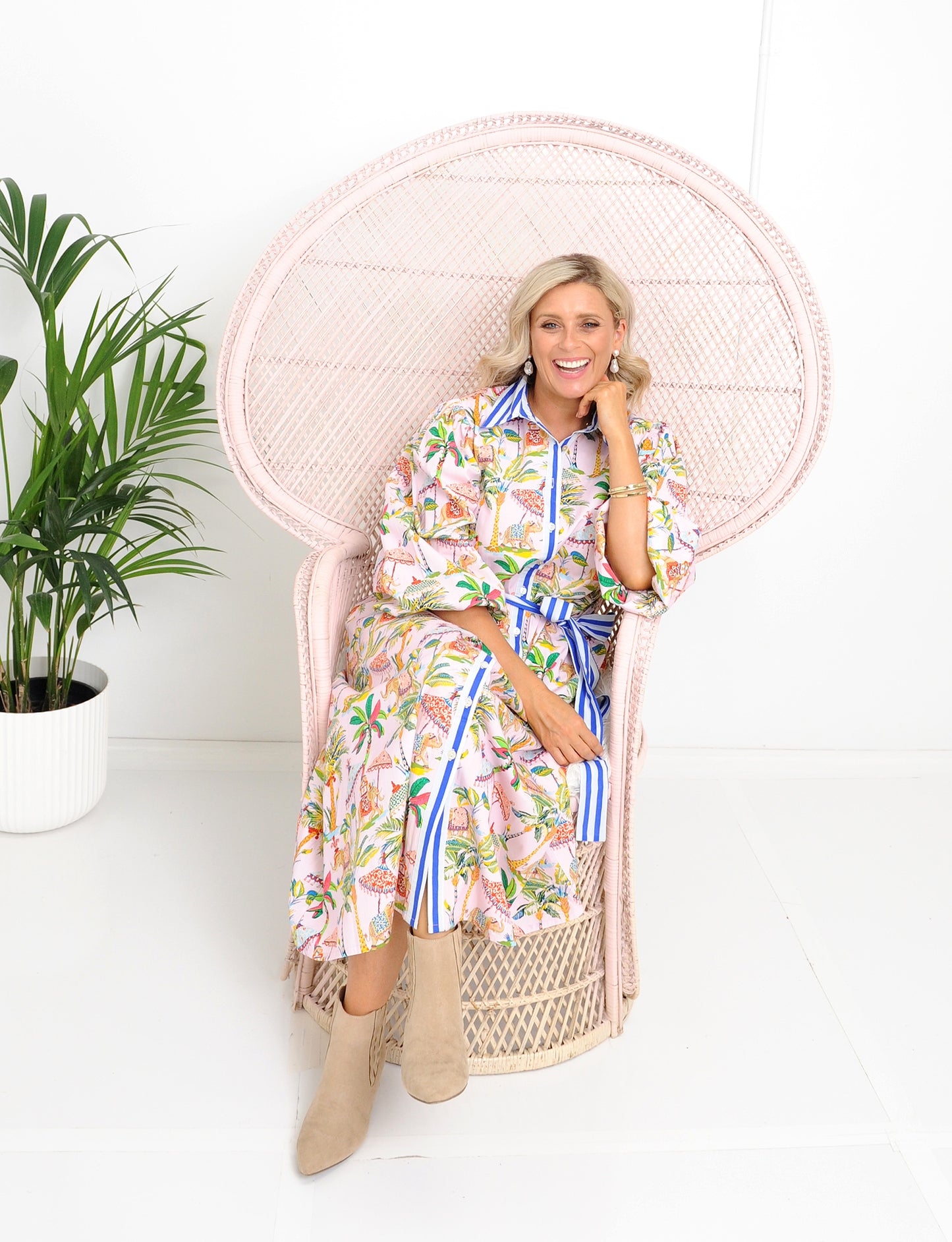 SAFARI LONG DRESS