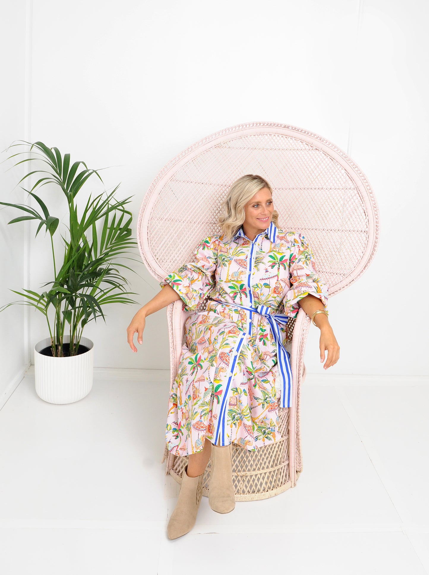 SAFARI LONG DRESS