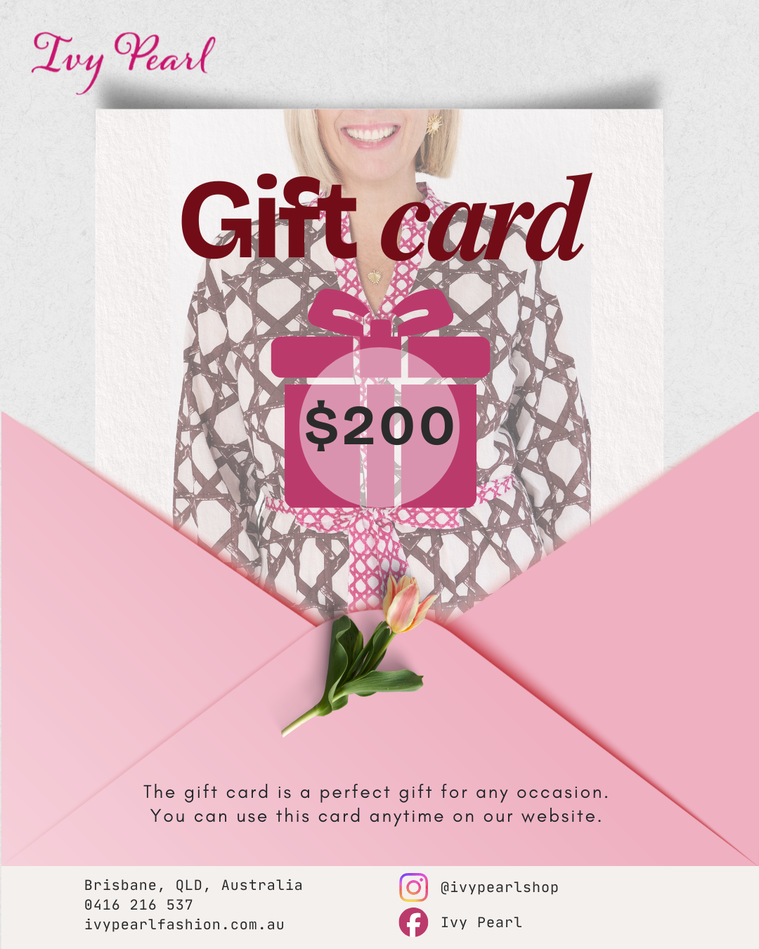 Ivy Pearl Fashion Gift Card