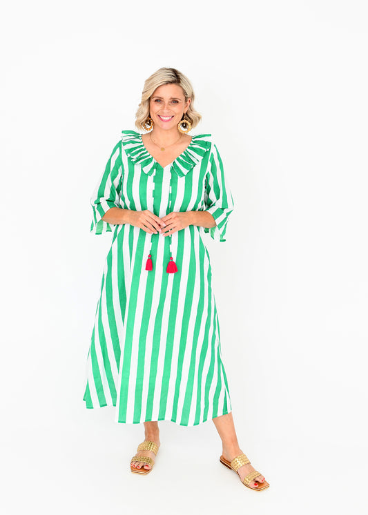 COTTANA GREEN DRESS