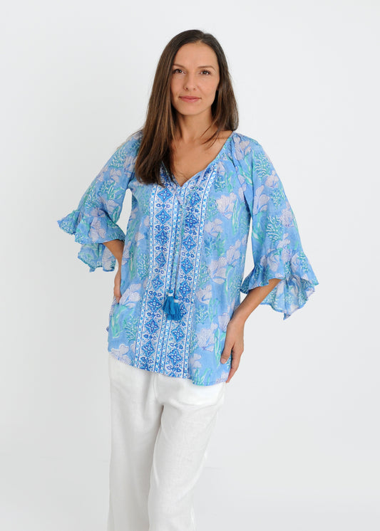 Maldives Blue Top NOW ON SALE