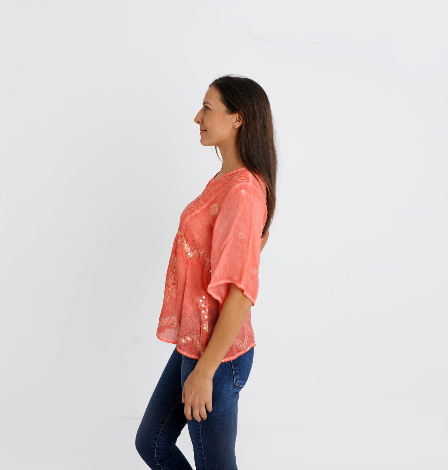 Seychelles Coral Top ON SALE NOW