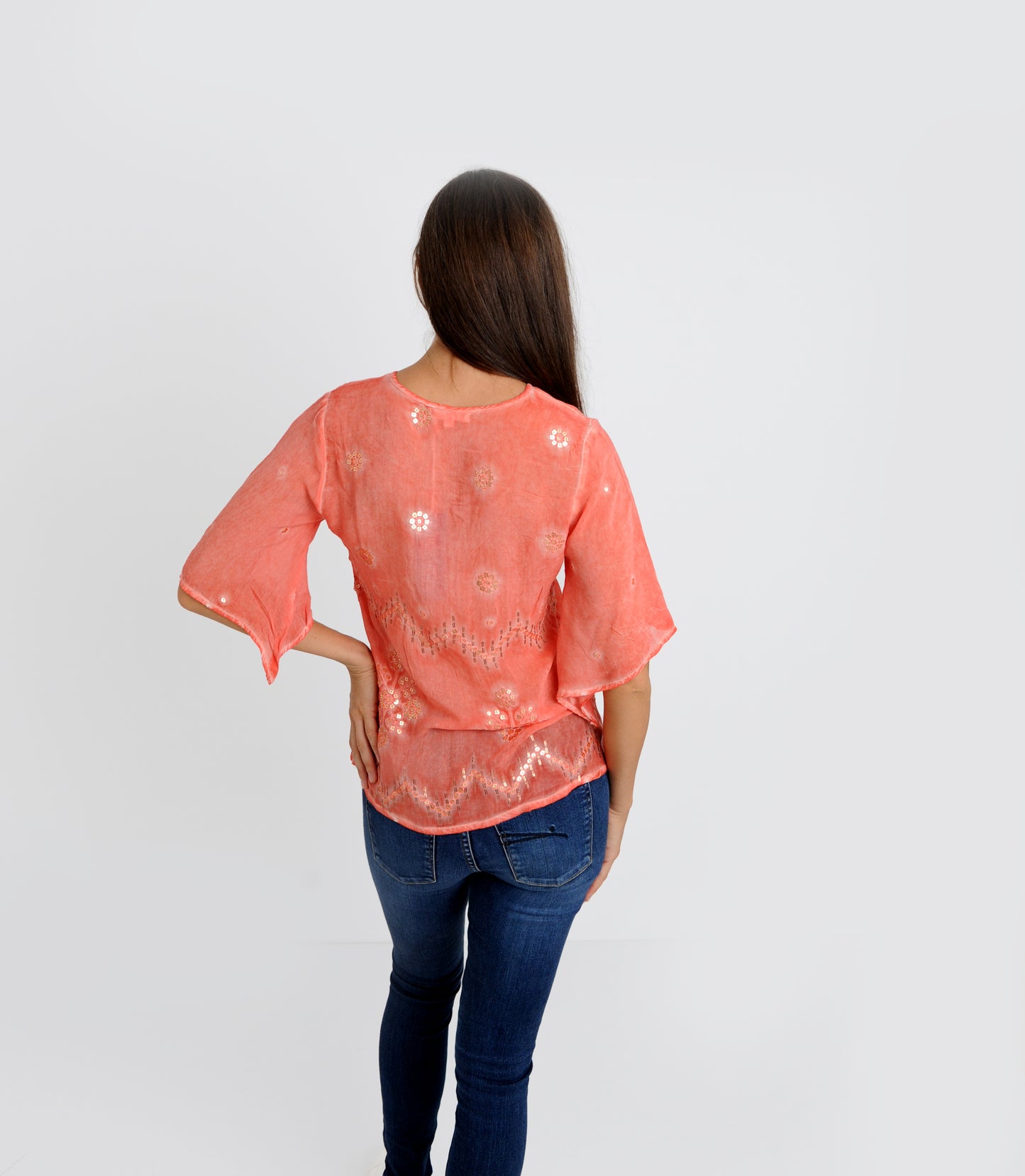 Seychelles Coral Top ON SALE NOW