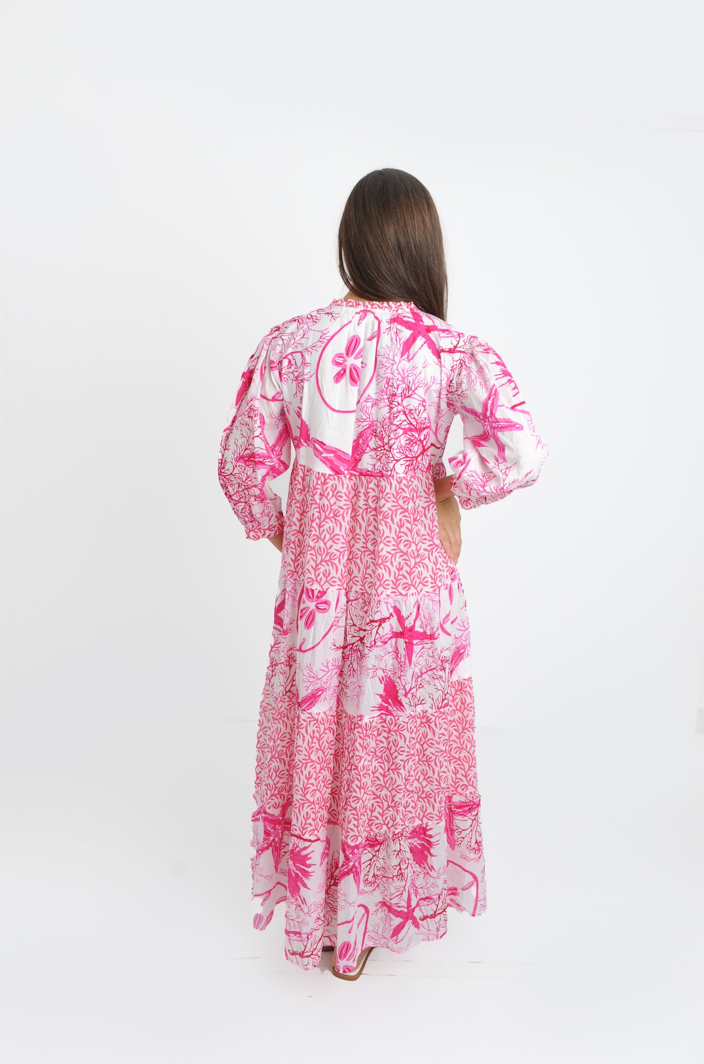 Nautilus Pink Maxi Dress