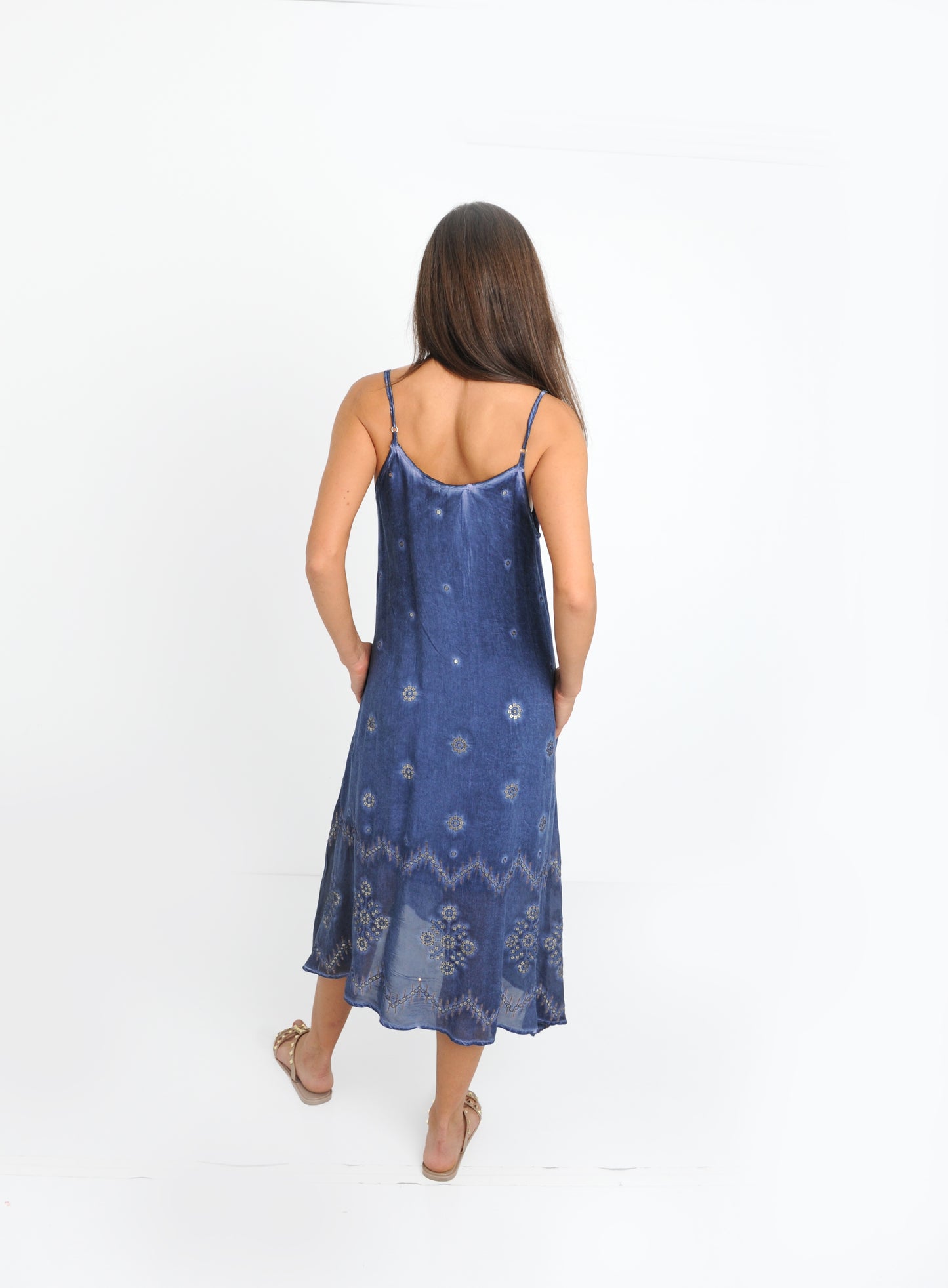 Seychelles Blue Midi Dress NOW ON SALE