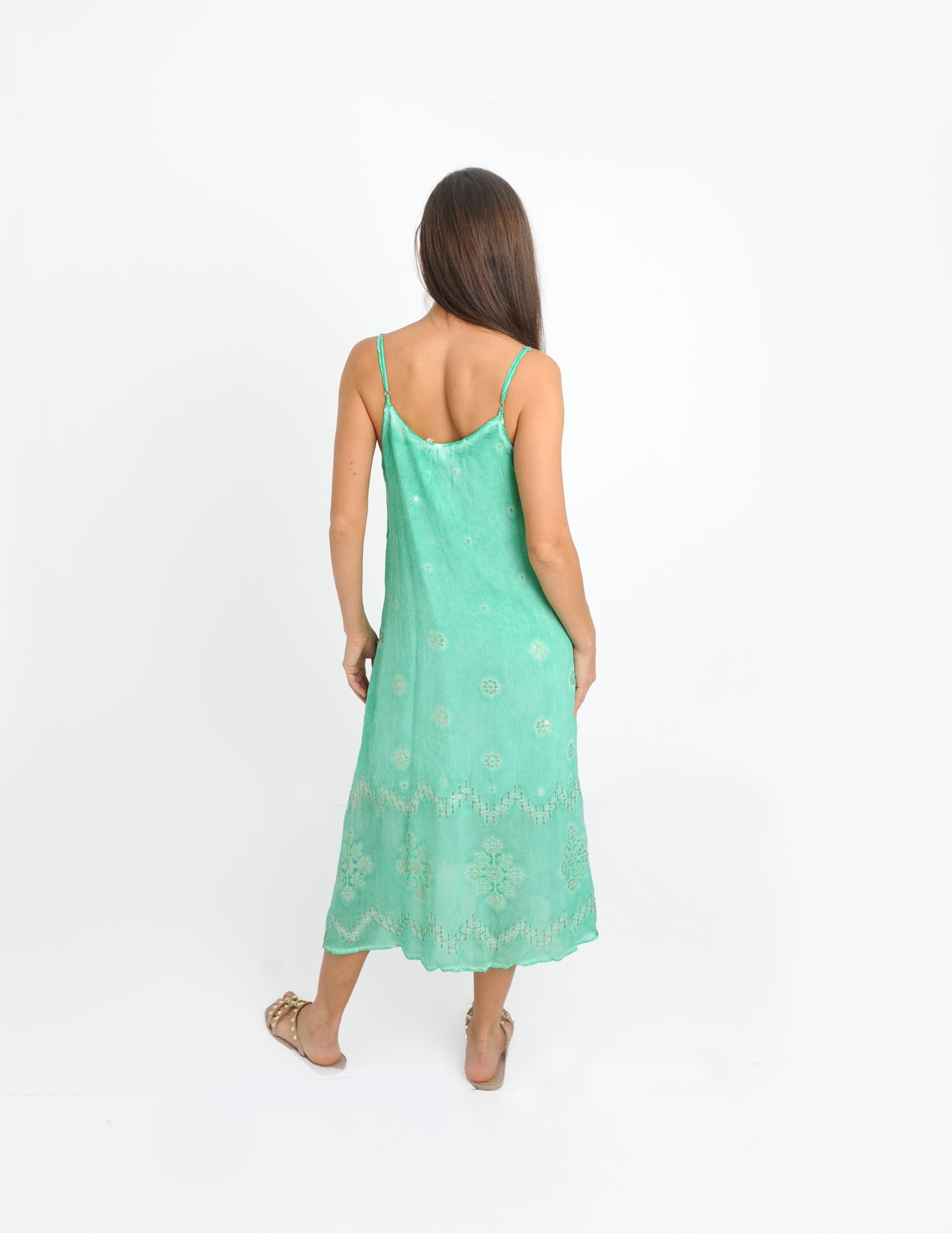 Seychelles Green Midi Dress NOW ON SALE