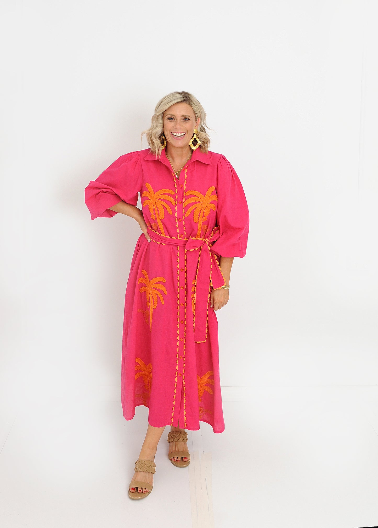 PALM PINK DRESS