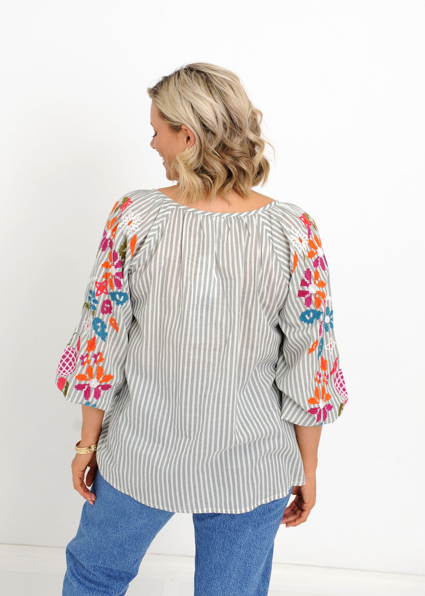 Grey Gypsy top