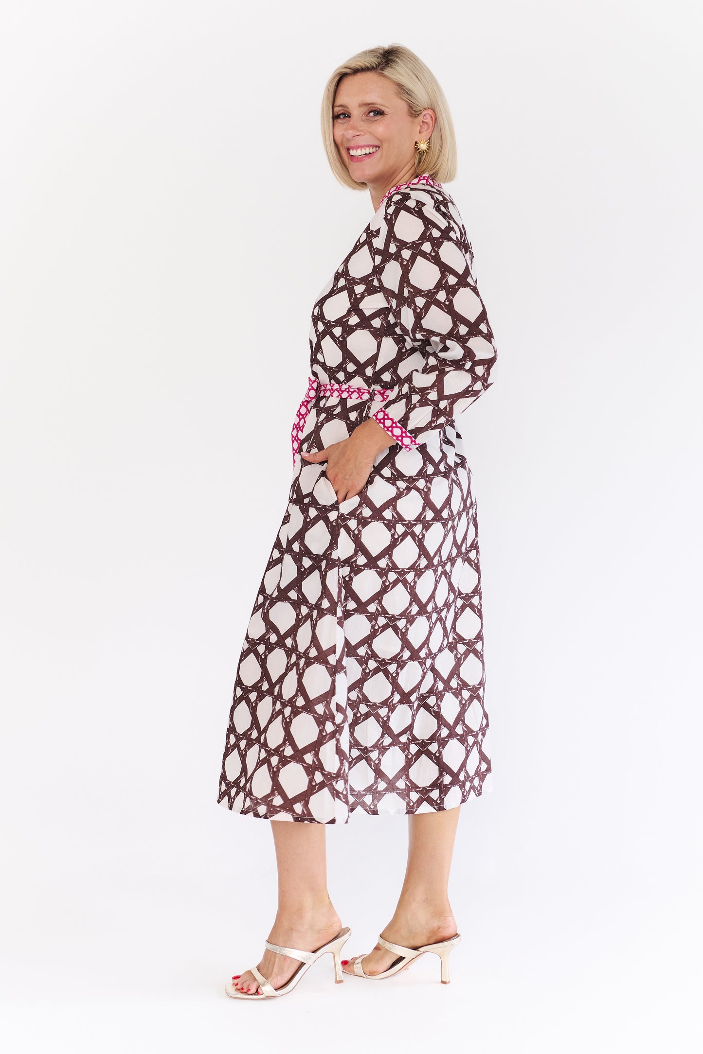 ELYSE CHOCOLATE DRESS