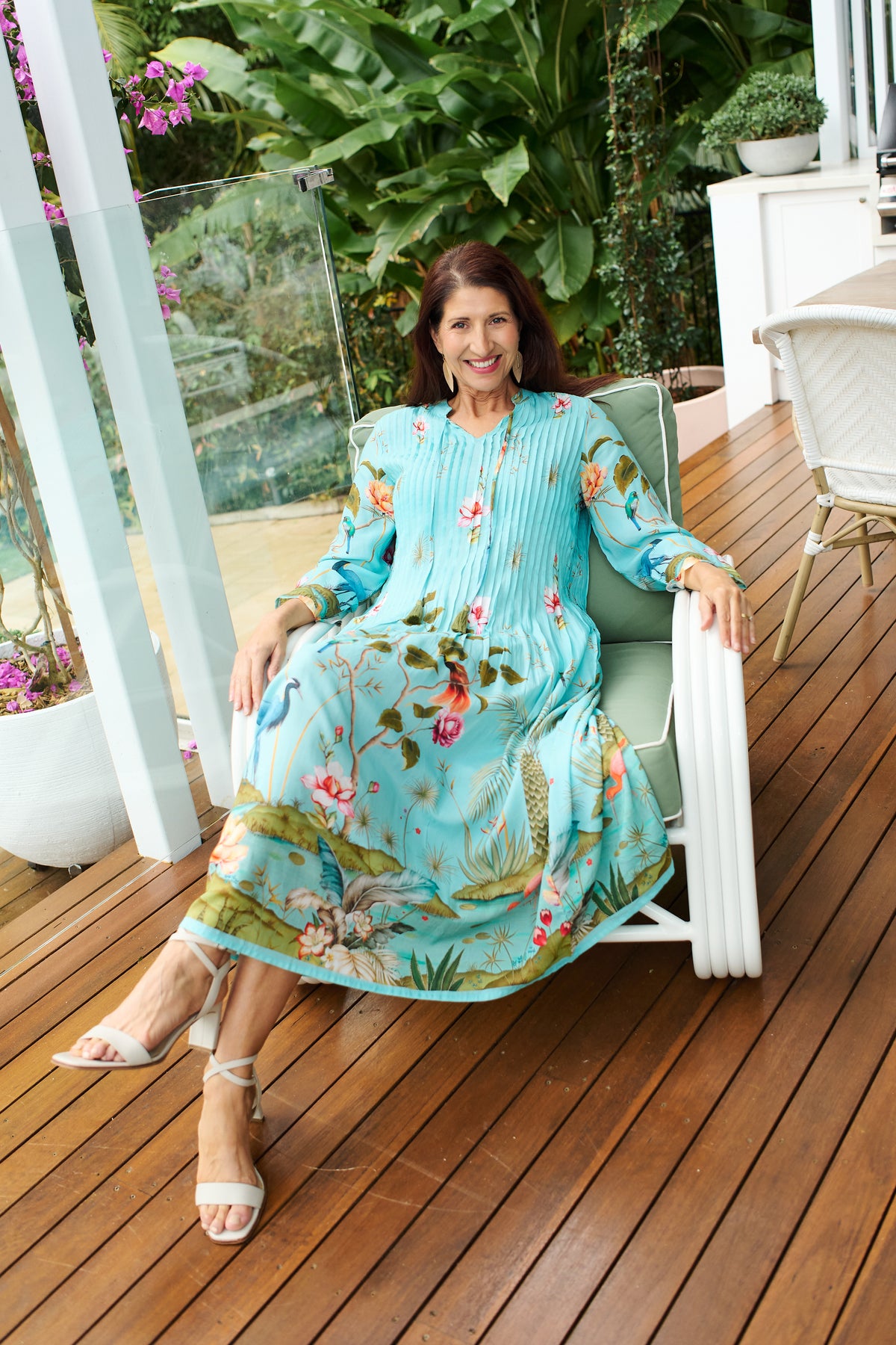 JARDIN BIRDS DRESS