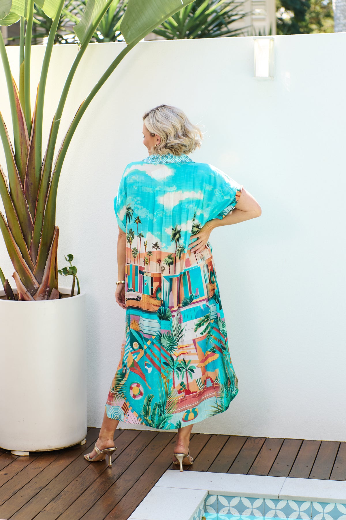 AQUA DRESS