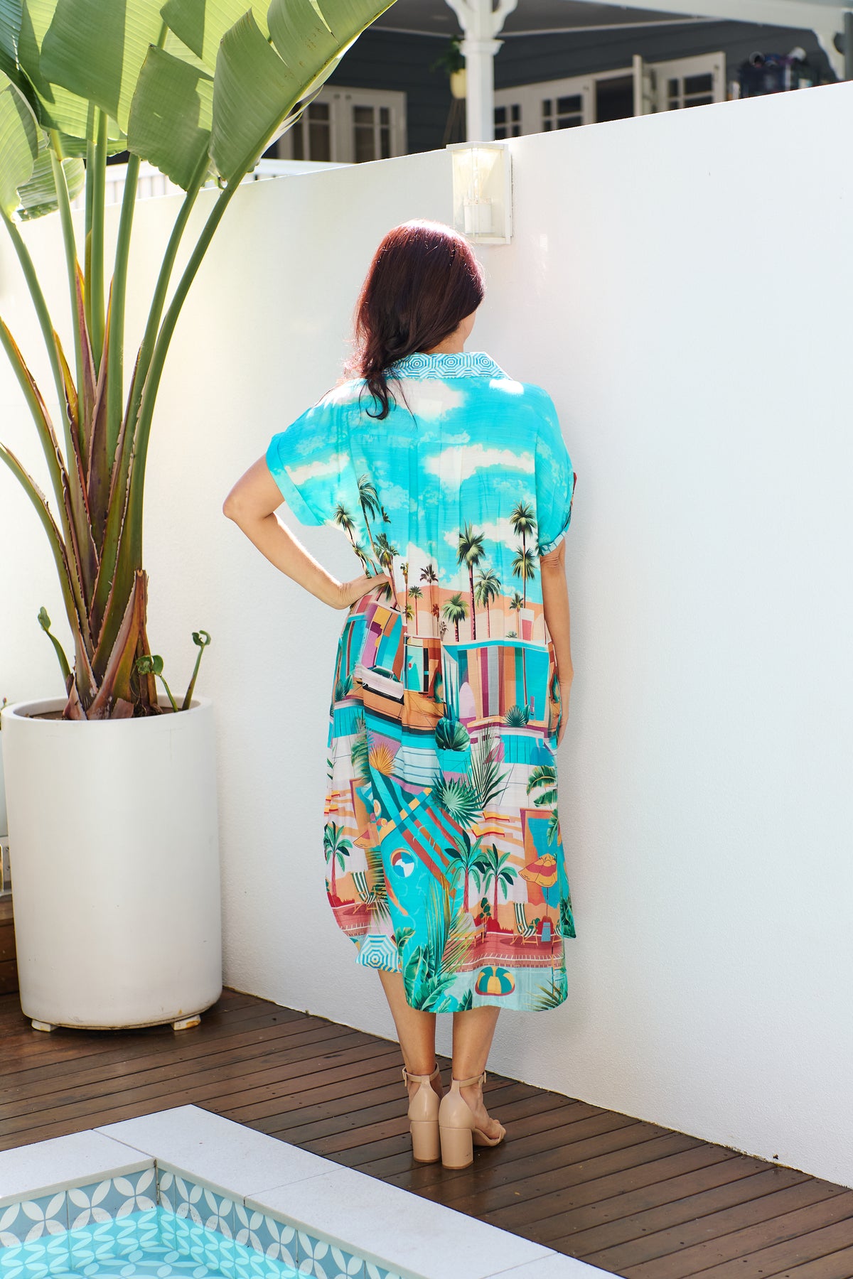 AQUA DRESS