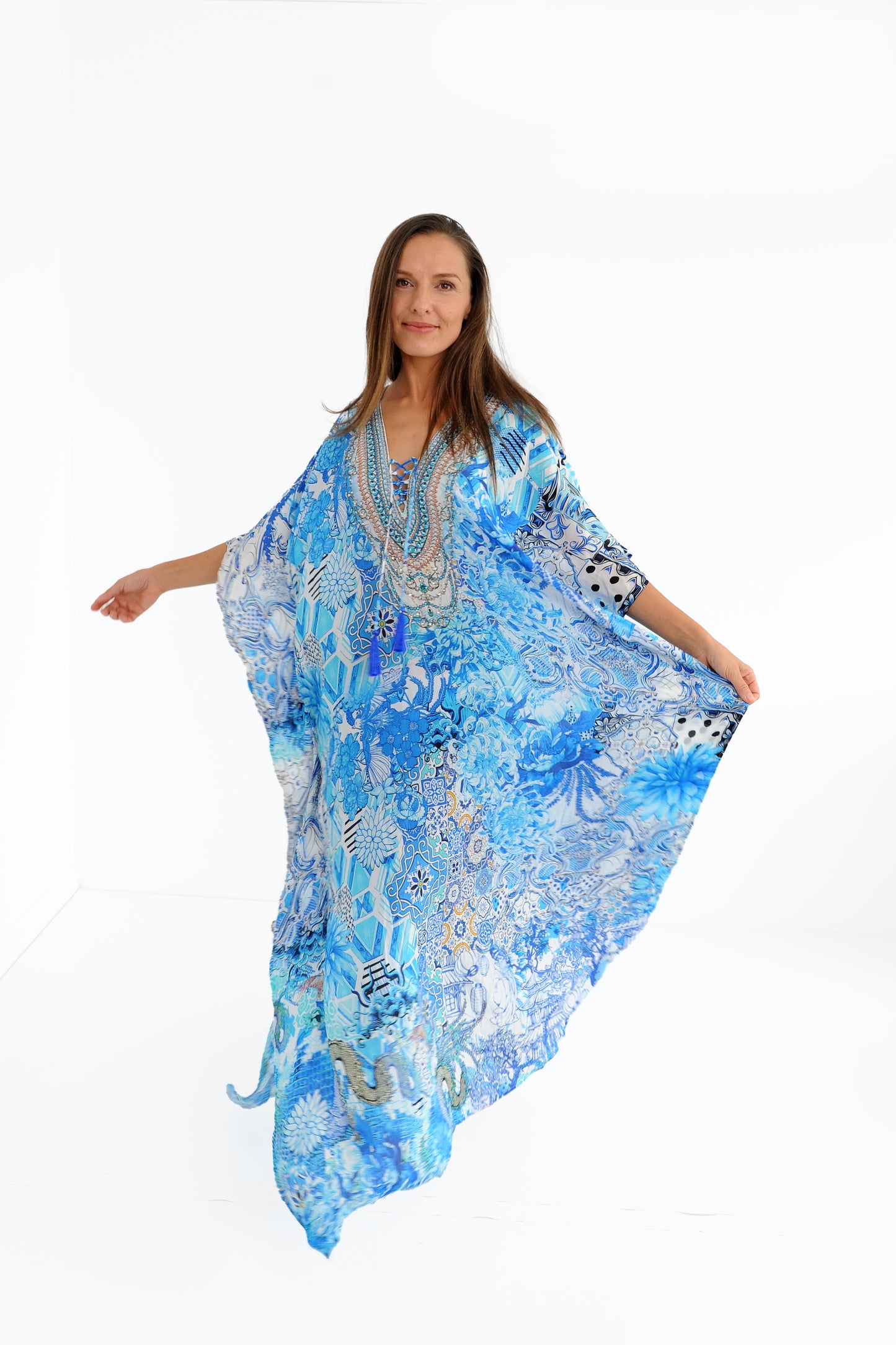 Blue Kaftan