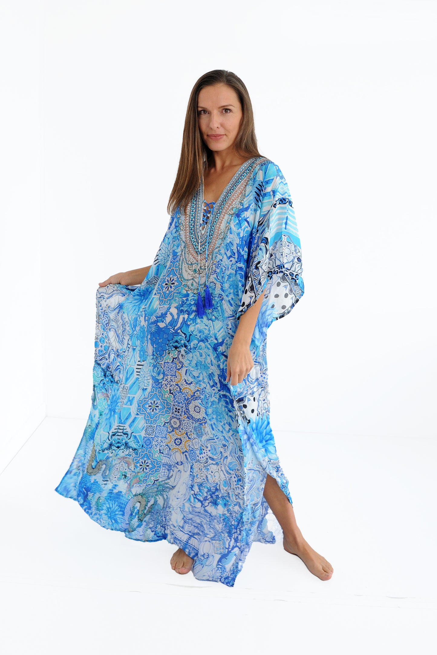 Blue Kaftan