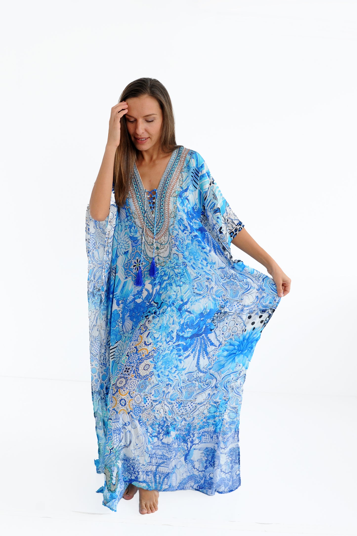 Blue Kaftan