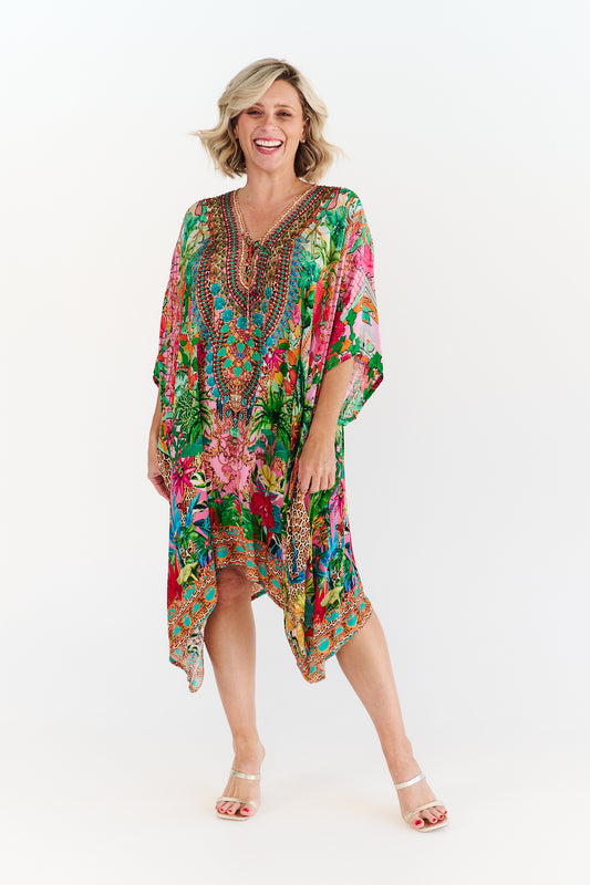 RACHEL SHORT KAFTAN