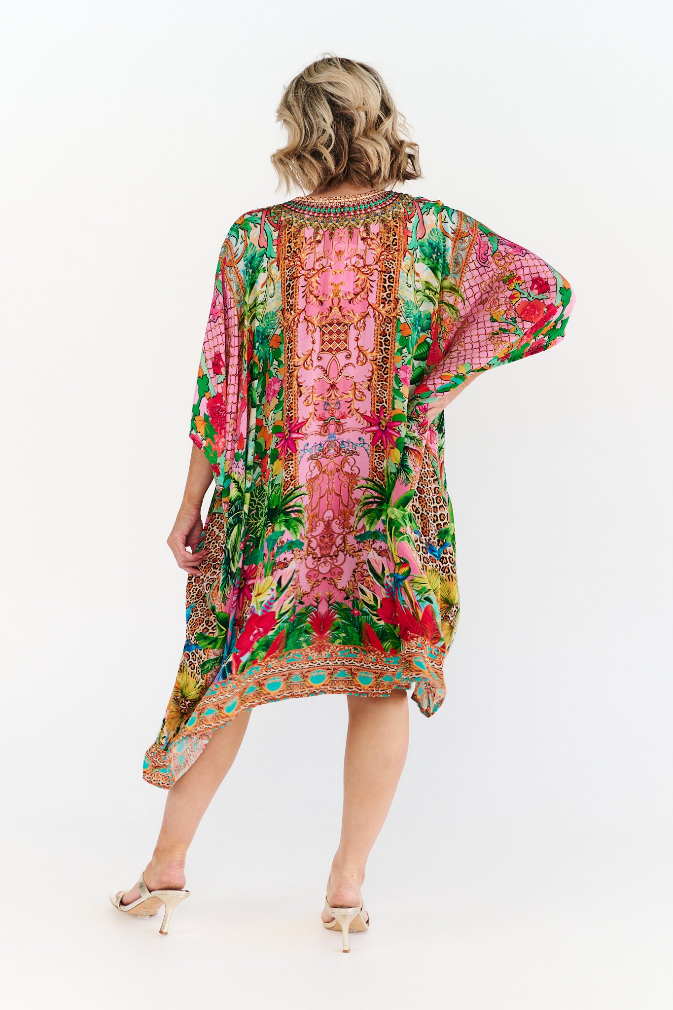 RACHEL SHORT KAFTAN
