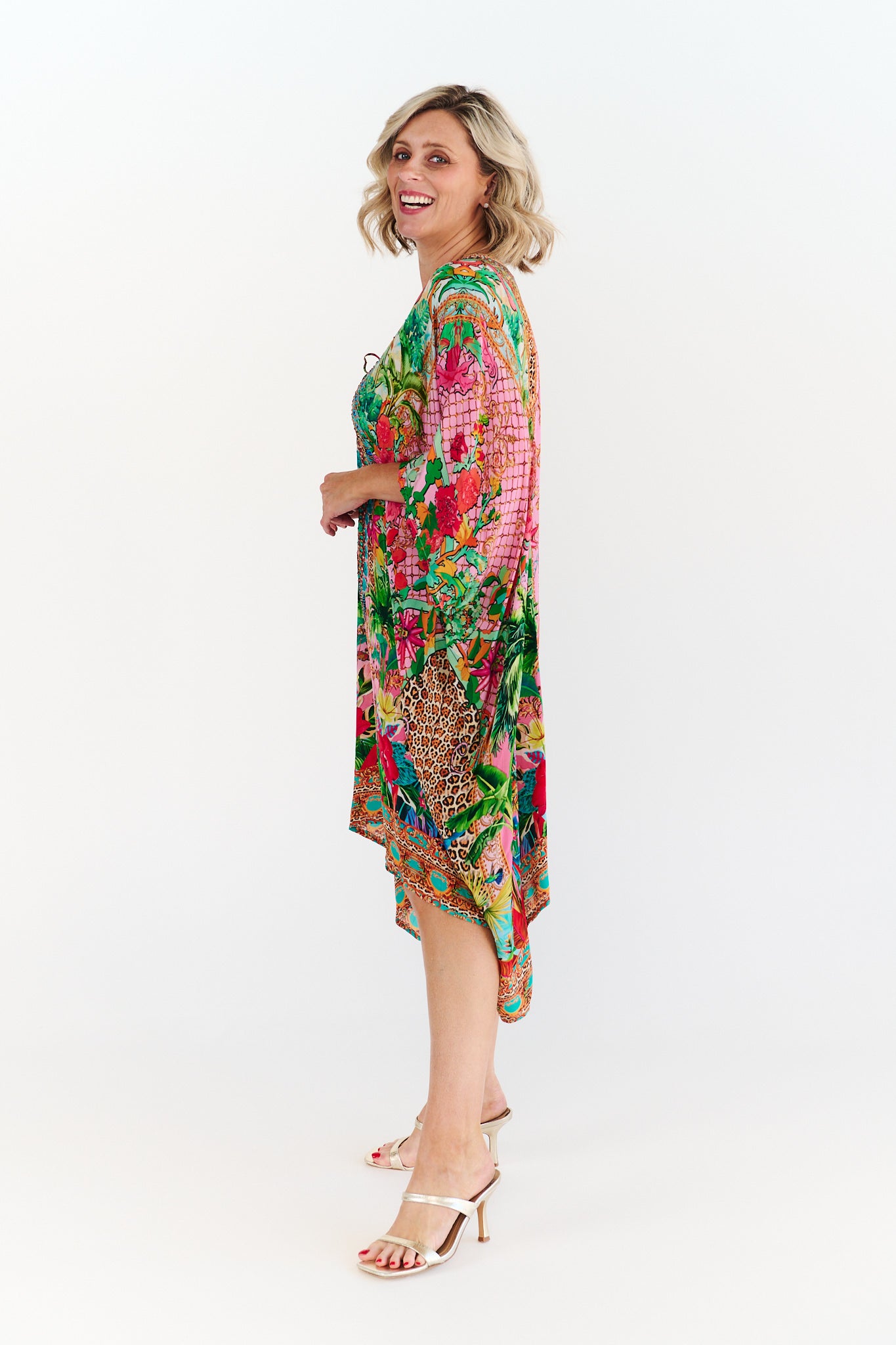 RACHEL SHORT KAFTAN