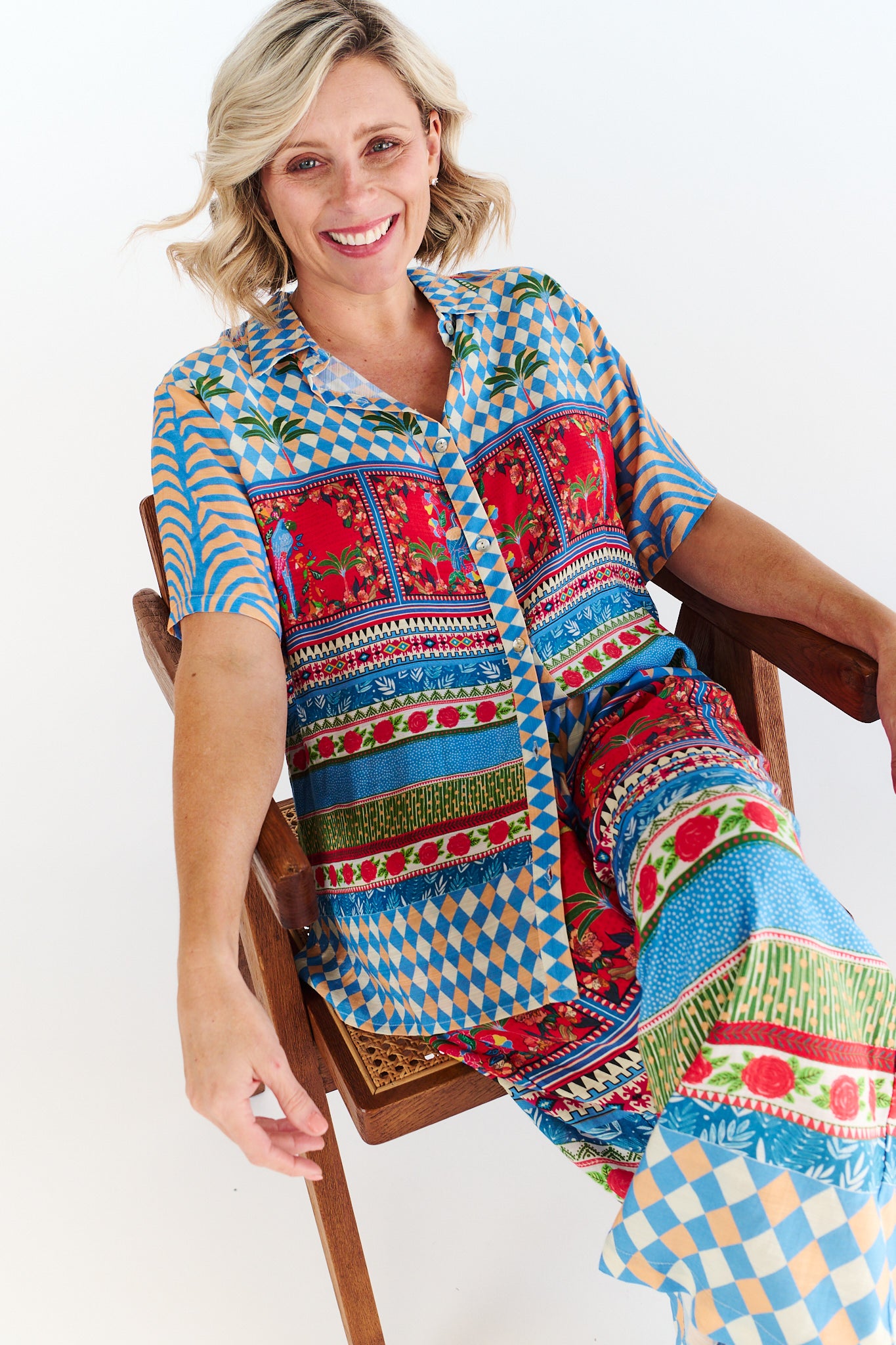 SARAH PANTS AND SHIRT SET