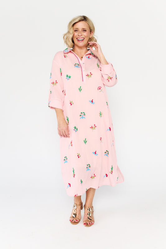 TALIA PINK DRESS
