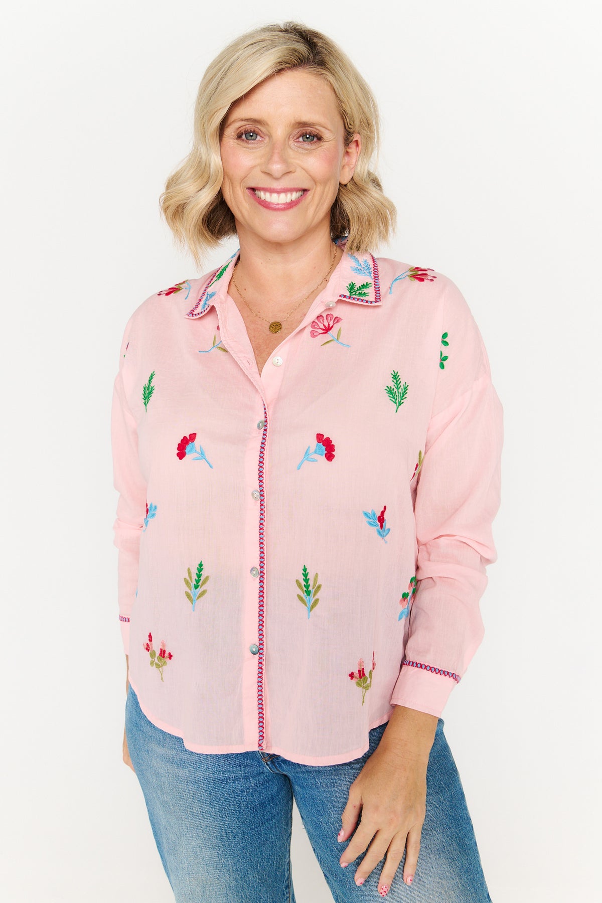 TALIA PINK SHIRT